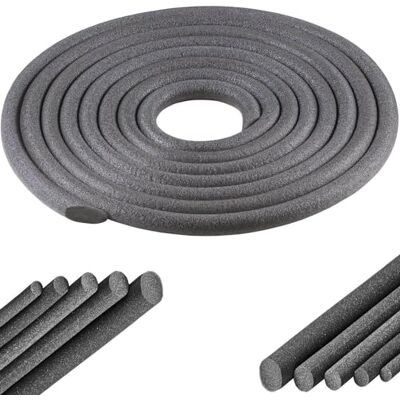 cyclingcolors Fond de joint torique en mousse isolation thermique phonique rond Cordon Etanchéité Polyéthylène Fenêtre Terrasse Seuil Porte (Ø10mm x 10 mètres) cyclingcolors Fond de joint torique en mousse isolation thermique phonique rond Cordon Etanchéité Polyéthylène Fenêtre Terrasse Seuil Porte (Ø10mm x 10 mètres)