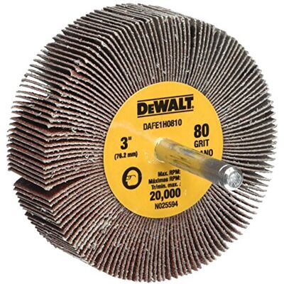 DeWalt Roue à lamelles DAFE1H0810 7,6 cm x 2,5 cm x 1,4 cm HP 80 g DeWalt Roue à lamelles DAFE1H0810 7,6 cm x 2,5 cm x 1,4 cm HP 80 g
