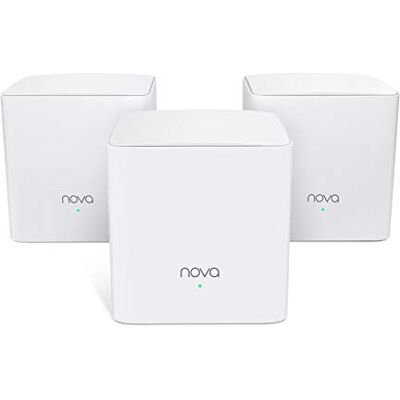 Tenda WiFi Mesh Nova MW5S-2 Pack AC1200 Système WIFI Mesh Couverture WiFi 200m²- Remplacement Routeur Répéteur WiFi pour Toute la Maison Contrôle Parental Compatible avec toute les Box Fibre Tenda WiFi Mesh Nova MW5S-2 Pack AC1200 Système WIFI Mesh Couverture WiFi 200m²- Remplacement Routeur Répéteur WiFi pour Toute la Maison Contrôle Parental Compatible avec toute les Box Fibre