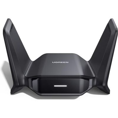 UGREEN Clé WiFi 7 BE6500 Puissante Adaptateur USB WiFi Tri-Bande WPA3-SAE Tri-Bande 6GHz 5GHz 2.4GHz Supporte Soft AP Mode Cryptage WPA3-SAE Pilote Intégré pour PC Compatible avec Windows 11 10 UGREEN Clé WiFi 7 BE6500 Puissante Adaptateur USB WiFi Tri-Bande WPA3-SAE Tri-Bande 6GHz 5GHz 2.4GHz Supporte Soft AP Mode Cryptage WPA3-SAE Pilote Intégré pour PC Compatible avec Windows 11 10