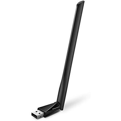 MERCUSYS MU6H TP-Link Cle WiFi AC650Mbps, Clé WiFi pour PC, Antenne WiFi, Adaptateur Clé USB WiFi, Carte WiFi pour PC, Antennes à Gain Elevé, Dongle WiFi Bi-Bande, Compatible avec Windows 11/10/8.1/7 MERCUSYS MU6H TP-Link Cle WiFi AC650Mbps, Clé WiFi pour PC, Antenne WiFi, Adaptateur Clé USB WiFi, Carte WiFi pour PC, Antennes à Gain Elevé, Dongle WiFi Bi-Bande, Compatible avec Windows 11/10/8.1/7