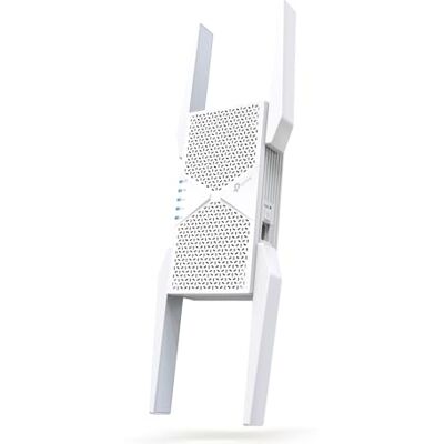 TP-Link RE655BE BE9300 Amplificateur tri-bande Wi-Fi 7 répéteur jusqu'à 5764 Mbit/s (6 GHz) + 2882 Mbit/s (5 GHz) + 688 Mbit/s (2,4 GHz), EasyMesh, 1 port LAN 2,5 Gigabit, 4 antennes externes, WPA3 TP-Link RE655BE BE9300 Amplificateur tri-bande Wi-Fi 7 répéteur jusqu'à 5764 Mbit/s (6 GHz) + 2882 Mbit/s (5 GHz) + 688 Mbit/s (2,4 GHz), EasyMesh, 1 port LAN 2,5 Gigabit, 4 antennes externes, WPA3