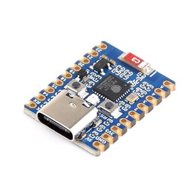 Waveshare Carte de développement ESP32 C6 Zero WiFi 6 basée sur les deux processeurs ESP32-C6FH4, fréquence de fonctionnement jusqu'à 160 MHz, intègre Wi-Fi 6 2,4 GHz (802.11 ax/b/g/n) et Bluetooth 5 Waveshare Carte de développement ESP32 C6 Zero WiFi 6 basée sur les deux processeurs ESP32-C6FH4, fréquence de fonctionnement jusqu'à 160 MHz, intègre Wi-Fi 6 2,4 GHz (802.11 ax/b/g/n) et Bluetooth 5