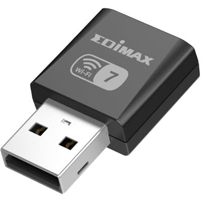 EDiMAX EW-7822UN7 Petit adaptateur USB Wi-Fi 7 tri-bande EDiMAX EW-7822UN7 Petit adaptateur USB Wi-Fi 7 tri-bande
