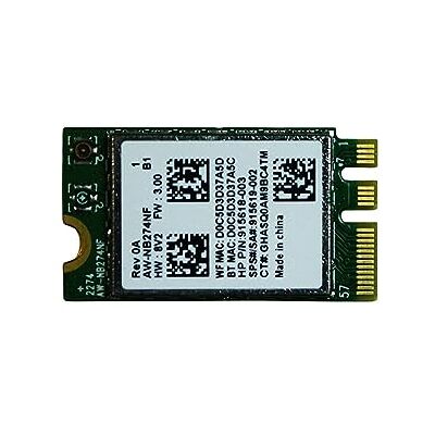 Power4Laptops Remplacement de la Carte sans Fil WiFi Bluetooth Compatible avec HP Home 15-bs029ni Power4Laptops Remplacement de la Carte sans Fil WiFi Bluetooth Compatible avec HP Home 15-bs029ni