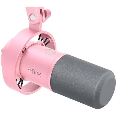 FIFINE Amplitank K688 Microphone dynamique XLR/USB, microphone de studio XLR pour baladodiffusion vocale pour enregistrement, micro USB avec bouton muet, bouton de gain, surveillance des écouteurs FIFINE Amplitank K688 Microphone dynamique XLR/USB, microphone de studio XLR pour baladodiffusion vocale pour enregistrement, micro USB avec bouton muet, bouton de gain, surveillance des écouteurs