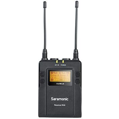 Récepteur audio sans fil Saramonic RX9 - Système professionnel Récepteur audio sans fil Saramonic RX9 - Système professionnel