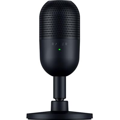 Razer Seiren V3 Mini Microphone USB ultra-compact (microphone à condensateur 14 mm, directivité supercardioïde, détecteur de mise en sourdine, absorbeur de chocs intégré) Noir Razer Seiren V3 Mini Microphone USB ultra-compact (microphone à condensateur 14 mm, directivité supercardioïde, détecteur de mise en sourdine, absorbeur de chocs intégré) Noir