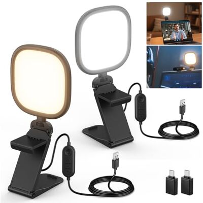 NEEWER BASICS (Packs de 2) 5'' 10W Lampe de Bureau USB Bicolore à éclairage Périphérique, avec Support Multifonction, CRI 95, pour Moniteur, Ordinateur Portable, Webcam, Visioconférence et Zoom (NL10) NEEWER BASICS (Packs de 2) 5'' 10W Lampe de Bureau USB Bicolore à éclairage Périphérique, avec Support Multifonction, CRI 95, pour Moniteur, Ordinateur Portable, Webcam, Visioconférence et Zoom (NL10)