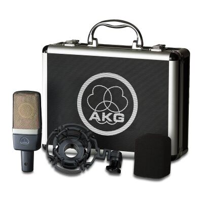 AKG C214 Microphone électrostatique professionnel à grand diaphragme AKG C214 Microphone électrostatique professionnel à grand diaphragme
