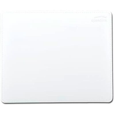 Speedlink Notary Soft Touch Tapis de Souris (Aspect Cuir Élégant, Surface Souple, Bordure Cousue) Blanc Speedlink Notary Soft Touch Tapis de Souris (Aspect Cuir Élégant, Surface Souple, Bordure Cousue) Blanc