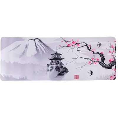 lachineuse Tapis DE Souris XXL Cerisiers du Japon Pagode & Mont Fuji 800 X 300 X 3 mm Déco Japonaise Antidérapant et Résistant à l'eau Déco Bureau Idée Cadeau Japon Asie lachineuse Tapis DE Souris XXL Cerisiers du Japon Pagode & Mont Fuji 800 X 300 X 3 mm Déco Japonaise Antidérapant et Résistant à l'eau Déco Bureau Idée Cadeau Japon Asie