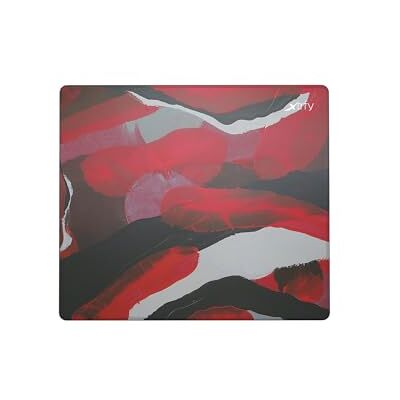 Xtrfy GP4 Grand tapis de souris de jeu (460 x 400 x 4 mm), glisse sans effort avec contrôle de la souris impeccable, bords cousus, antidérapant, lavable en machine, édition rétro abstraite Xtrfy GP4 Grand tapis de souris de jeu (460 x 400 x 4 mm), glisse sans effort avec contrôle de la souris impeccable, bords cousus, antidérapant, lavable en machine, édition rétro abstraite