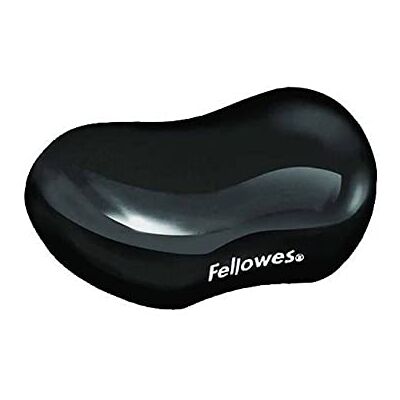 Fellowes Repose-poignet – Repose-poignet en gel avec base en caoutchouc antidérapant – Support ergonomique pour clavier et souris pour ordinateur, ordinateur portable, bureau à domicile – Noir Fellowes Repose-poignet – Repose-poignet en gel avec base en caoutchouc antidérapant – Support ergonomique pour clavier et souris pour ordinateur, ordinateur portable, bureau à domicile – Noir