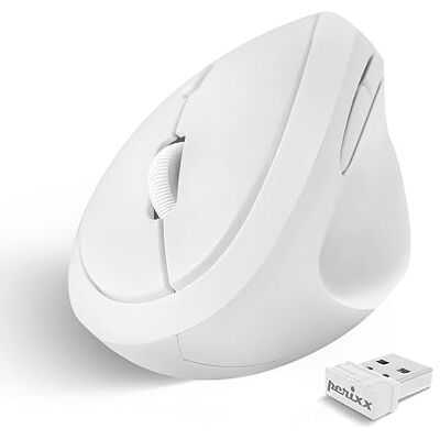 Perixx PERIMICE-719 Souris ergonomique Design vertical Extra pour les petites mains et les déplacements Parfaite pour l'université et le bureau Blanc Perixx PERIMICE-719 Souris ergonomique Design vertical Extra pour les petites mains et les déplacements Parfaite pour l'université et le bureau Blanc