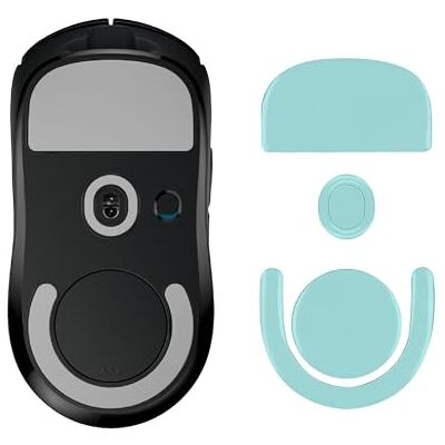 kwmobile Patin pour souris compatible avec Logitech G PRO X Superlight 2 / Superlight 2 SE Pied de souris de remplacement autoadhésif en caoutchouc souple vert kwmobile Patin pour souris compatible avec Logitech G PRO X Superlight 2 / Superlight 2 SE Pied de souris de remplacement autoadhésif en caoutchouc souple vert