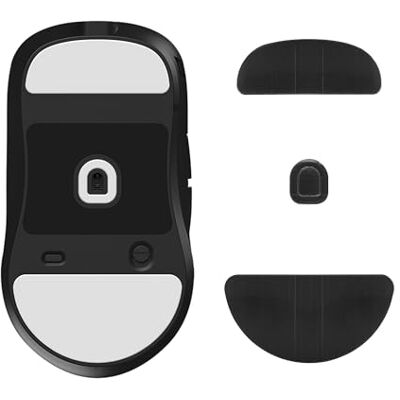 kwmobile Patin pour souris compatible avec ENDGAME GEAR XM2we Pied de souris de remplacement autoadhésif en caoutchouc souple noir kwmobile Patin pour souris compatible avec ENDGAME GEAR XM2we Pied de souris de remplacement autoadhésif en caoutchouc souple noir