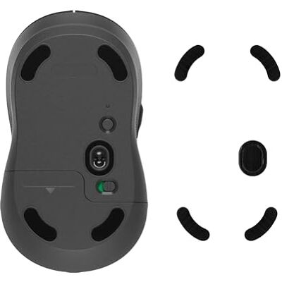 kwmobile Patin pour souris compatible avec Logitech M650 Wireless Pied de souris de remplacement autoadhésif en caoutchouc souple noir kwmobile Patin pour souris compatible avec Logitech M650 Wireless Pied de souris de remplacement autoadhésif en caoutchouc souple noir