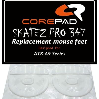 Corepad Skatez Pro 347 Pieds de Souris de Remplacement Compatibles avec ATK A9 / SE/Plus/Pro/Pro Max/Ultra Corepad Skatez Pro 347 Pieds de Souris de Remplacement Compatibles avec ATK A9 / SE/Plus/Pro/Pro Max/Ultra