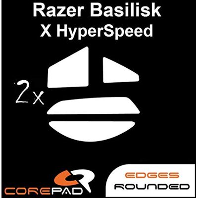 Corepad Skatez PRO 184 Pied de souris de rechange pour Razer Basilisk X HyperSpeed Corepad Skatez PRO 184 Pied de souris de rechange pour Razer Basilisk X HyperSpeed