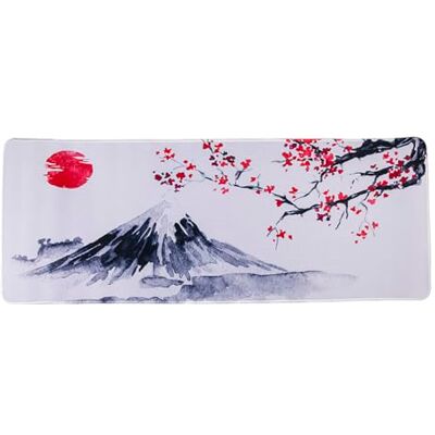 lachineuse Tapis DE Souris XXL Fleurs de Cerisiers Déco Zen 800 X 300 X 3 mm Déco Japonaise Antidérapant et Résistant à l'eau Déco Bureau Idée Cadeau Japon Asie lachineuse Tapis DE Souris XXL Fleurs de Cerisiers Déco Zen 800 X 300 X 3 mm Déco Japonaise Antidérapant et Résistant à l'eau Déco Bureau Idée Cadeau Japon Asie
