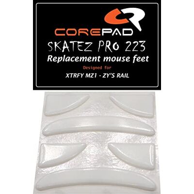 Corepad Skatez PRO 223 Pied de souris de rechange pour XTRFY MZ1 ZY'S Rail Corepad Skatez PRO 223 Pied de souris de rechange pour XTRFY MZ1 ZY'S Rail