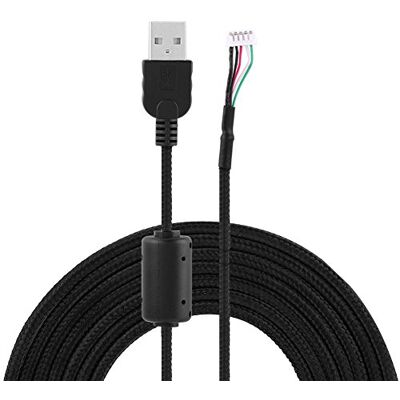 VBESTLIFE Câble USB de remplacement de câble de souris pour souris de jeu G500s 2 mètres VBESTLIFE Câble USB de remplacement de câble de souris pour souris de jeu G500s 2 mètres