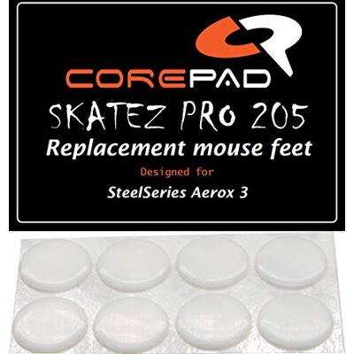 Corepad Skatez Pro 205 Pieds de Souris de Remplacement Compatible avec SteelSeries Aerox 3 Wired/SteelSeries Aerox 3 Wireless Corepad Skatez Pro 205 Pieds de Souris de Remplacement Compatible avec SteelSeries Aerox 3 Wired/SteelSeries Aerox 3 Wireless