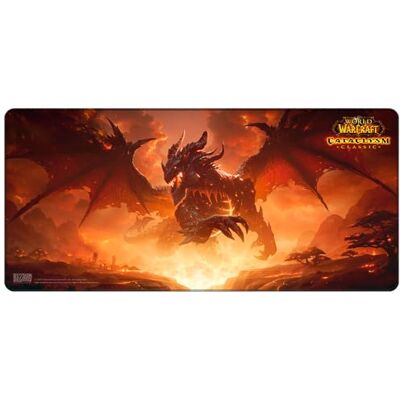 Pro-Ject World of Warcraft Tapis de souris de jeu classique – Aile de mort Cataclysm (XL, 90 x 42 x 0,4 cm) Pro-Ject World of Warcraft Tapis de souris de jeu classique – Aile de mort Cataclysm (XL, 90 x 42 x 0,4 cm)
