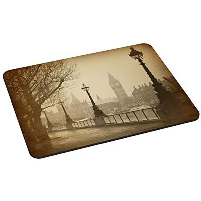 PEDEA Tapis de Souris pour Le Jeu et Le Travail avec Bords Cousus et Dessous antidérapant Big Ben 22 x 18 cm Big Ben PEDEA Tapis de Souris pour Le Jeu et Le Travail avec Bords Cousus et Dessous antidérapant Big Ben 22 x 18 cm Big Ben