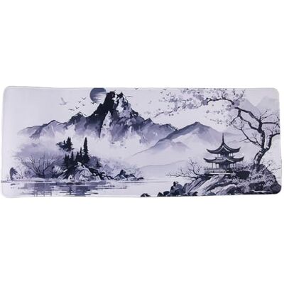 lachineuse Tapis DE Souris XXL Mont Fuji Plaisirs d'Asie 800 X 300 X 3 mm Déco Japonaise Antidérapant et Résistant à l'eau Déco Bureau Idée Cadeau Japon Asie lachineuse Tapis DE Souris XXL Mont Fuji Plaisirs d'Asie 800 X 300 X 3 mm Déco Japonaise Antidérapant et Résistant à l'eau Déco Bureau Idée Cadeau Japon Asie