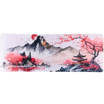 lachineuse Tapis DE Souris XXL Japon Eternel Ambiance Zen 800 X 300 X 3 mm Déco Japonaise Antidérapant et Résistant à l'eau Déco Bureau Idée Cadeau Japon Asie lachineuse Tapis DE Souris XXL Japon Eternel Ambiance Zen 800 X 300 X 3 mm Déco Japonaise Antidérapant et Résistant à l'eau Déco Bureau Idée Cadeau Japon Asie