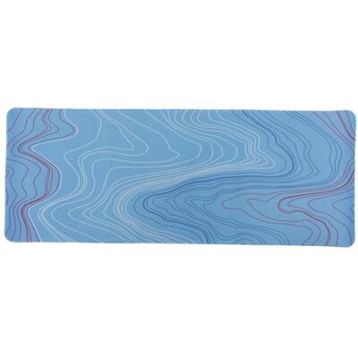 lachineuse Tapis DE Souris XXL Style Topographique Lignes Tricolores Bleu 800 x 300 x 3 mm Déco d'Asie Antidérapant et Résistant à l'eau Déco Bureau Idée Cadeau Japon Asie lachineuse Tapis DE Souris XXL Style Topographique Lignes Tricolores Bleu 800 x 300 x 3 mm Déco d'Asie Antidérapant et Résistant à l'eau Déco Bureau Idée Cadeau Japon Asie