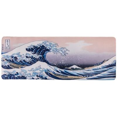lachineuse Tapis DE Souris XXL Ambiance Japonaise Vague de Kanagawa 800 X 300 X 3 mm Déco Japonaise Antidérapant et Résistant à l'eau Déco Bureau Idée Cadeau Japon Asie lachineuse Tapis DE Souris XXL Ambiance Japonaise Vague de Kanagawa 800 X 300 X 3 mm Déco Japonaise Antidérapant et Résistant à l'eau Déco Bureau Idée Cadeau Japon Asie