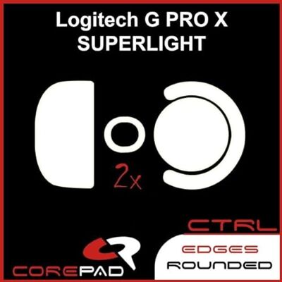 Corepad 2 x Sliders pour G PRO X SUPERLIGHT Wireless CTRL Corepad 2 x Sliders pour G PRO X SUPERLIGHT Wireless CTRL