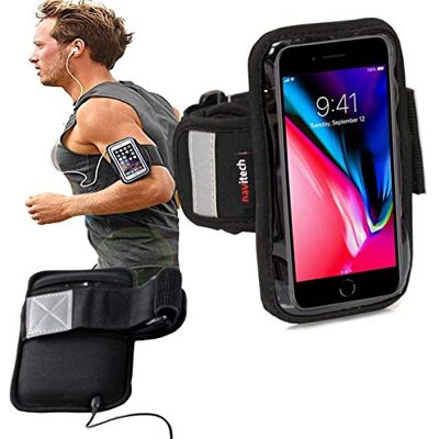 Navitech Brassard Noir Sport/Jogging/randonnée/Cyclisme/vélo résistant à l'eau pour LG X Cam Navitech Brassard Noir Sport/Jogging/randonnée/Cyclisme/vélo résistant à l'eau pour LG X Cam