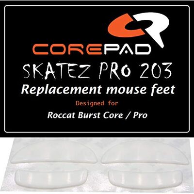 Corepad Skatez PRO 203 Pied de souris de rechange pour Roccat Burst Core/Roccat Burst Pro Corepad Skatez PRO 203 Pied de souris de rechange pour Roccat Burst Core/Roccat Burst Pro