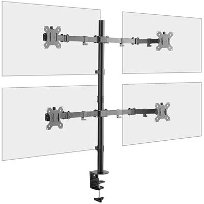 RICOO Support pour écran de 13 à 27" 4 écrans TS2811 Bras pour écran VESA RICOO Support pour écran de 13 à 27" 4 écrans TS2811 Bras pour écran VESA