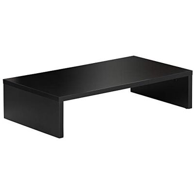 FITUEYES Réhausseur d'Écran en Bois,Support de Moniteur,Support d'Ordinateur Portable,PC,TV,pour le Bureau et la Maison,42,5x23,5x10cm,Noir FITUEYES Réhausseur d'Écran en Bois,Support de Moniteur,Support d'Ordinateur Portable,PC,TV,pour le Bureau et la Maison,42,5x23,5x10cm,Noir