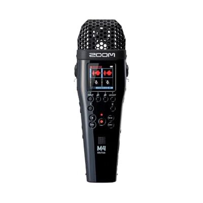 Zoom M4 MicTrak – Enregistreur audio 4 pistes avec enregistrement 32 bits float – idéal pour interviews, podcasts, production musicale – noir Zoom M4 MicTrak – Enregistreur audio 4 pistes avec enregistrement 32 bits float – idéal pour interviews, podcasts, production musicale – noir