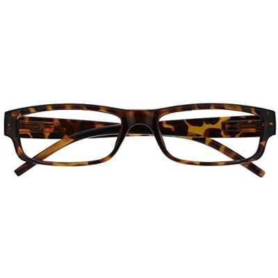 Opulize Lunettes de Distance Tortue Marron Légères Confortables - Lunettes Opulize Lunettes de Distance Tortue Marron Légères Confortables - Lunettes