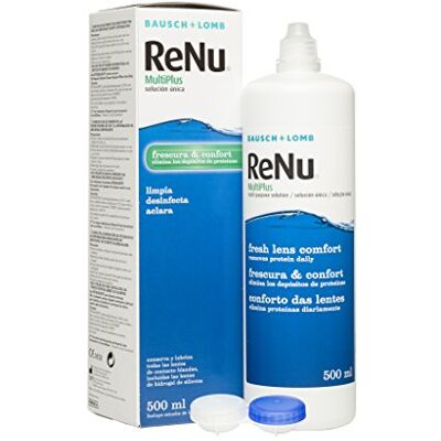 Renu BAUSCH + LOMB ® MultiPlus Solution d'entretien 500 ml Renu BAUSCH + LOMB ® MultiPlus Solution d'entretien 500 ml