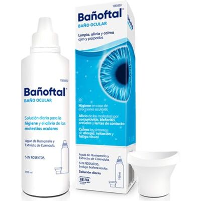 Bañoftal Banoftal Solution Lentilles de contact 200 ml Bañoftal Banoftal Solution Lentilles de contact 200 ml