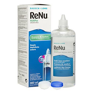 Renu Bausch + Lomb MultiPlus Solution unique 360 ml pour lentilles de contact souples Renu Bausch + Lomb MultiPlus Solution unique 360 ml pour lentilles de contact souples