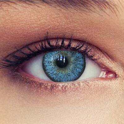 Designlenses Lot de 2 lentilles de contact bleues de calibre -1,75 « Natural Sky » avec 3 lentilles Montass et 1 étui gratuit Designlenses Lot de 2 lentilles de contact bleues de calibre -1,75 « Natural Sky » avec 3 lentilles Montass et 1 étui gratuit