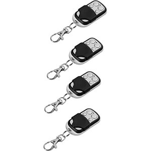 LEOFLA 4 télécommandes universelles pour portail automatique fréquence 433,92 Mhz code fixe LEOFLA 4 télécommandes universelles pour portail automatique fréquence 433,92 Mhz code fixe