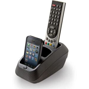 Snips , Range Télécommandes et Smartphones de Table, Support de Télécommande Couleur Noire, Antidérapant, Plastique Recyclé, Made in Italy Snips , Range Télécommandes et Smartphones de Table, Support de Télécommande Couleur Noire, Antidérapant, Plastique Recyclé, Made in Italy