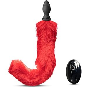 BeHorny Animal Tail Plug anal 10 vitesses Télécommande rechargeable Rouge BeHorny Animal Tail Plug anal 10 vitesses Télécommande rechargeable Rouge