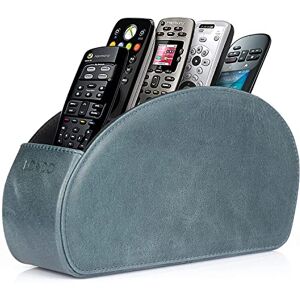 Londo Support pour télécommande avec 5 poches Pour ranger DVD, Blu-Ray, TV, Roku ou Apple TV Cuir véritable avec doublure en daim Rangement fin et compact pour salon ou chambre à coucher Londo Support pour télécommande avec 5 poches Pour ranger DVD, Blu-Ray, TV, Roku ou Apple TV Cuir véritable avec doublure en daim Rangement fin et compact pour salon ou chambre à coucher