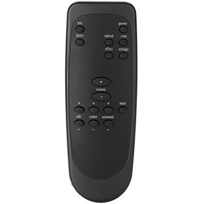 Bewinner Télécommande de remplacement durable, télécommande de haut-parleur d'ordinateur, télécommande tout-en-un, matériau de la coque ABS, distance de plus de 8 mètres, pour Z-5500 Z-680 Z-5400 Z-5450 Bewinner Télécommande de remplacement durable, télécommande de haut-parleur d'ordinateur, télécommande tout-en-un, matériau de la coque ABS, distance de plus de 8 mètres, pour Z-5500 Z-680 Z-5400 Z-5450